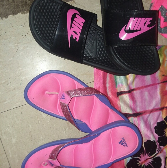 Justice bundle of 7/8 swimwear and shoes - Picture 7 of 7